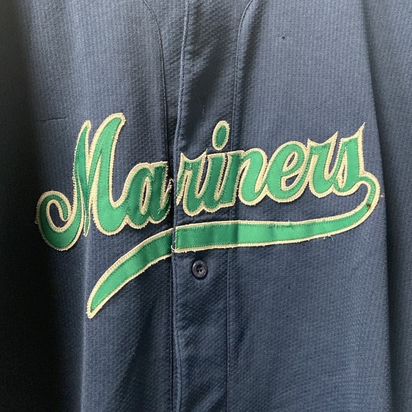 Starter Mariners Baseball Jersey - XXXL - Picture 2 of 7